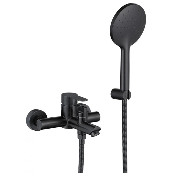 Смеситель для ванны Fmark FS8204H, черный. Фото 1