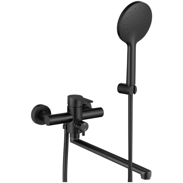 Смеситель для ванны Fmark FS8224H, черный. Фото 1