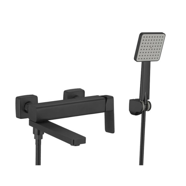 Смеситель для ванны Fmark FS8724-22H, черный. Фото 1