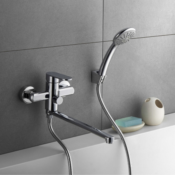 Смеситель для ванны G.Lauf NOB7-A128, хром. Фото 3