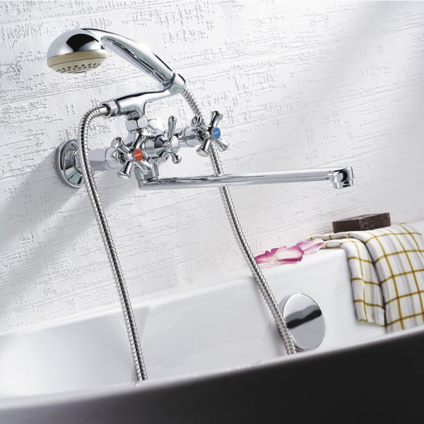 Смеситель для ванны G.Lauf QFR7-C827, хром. Фото 3