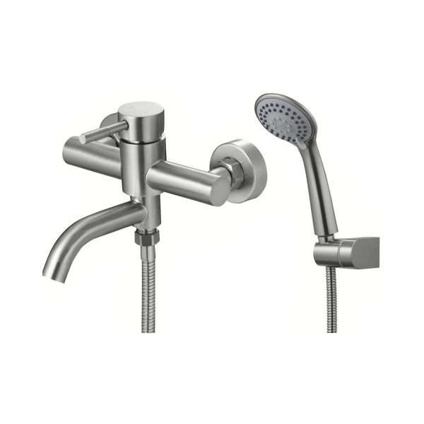 Смеситель для ванны G.Lauf ZAP3-A090, нержавеющая сталь. Фото 1