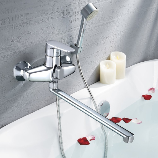 Смеситель для ванны G.Lauf ZIG7-A166, хром. Фото 3