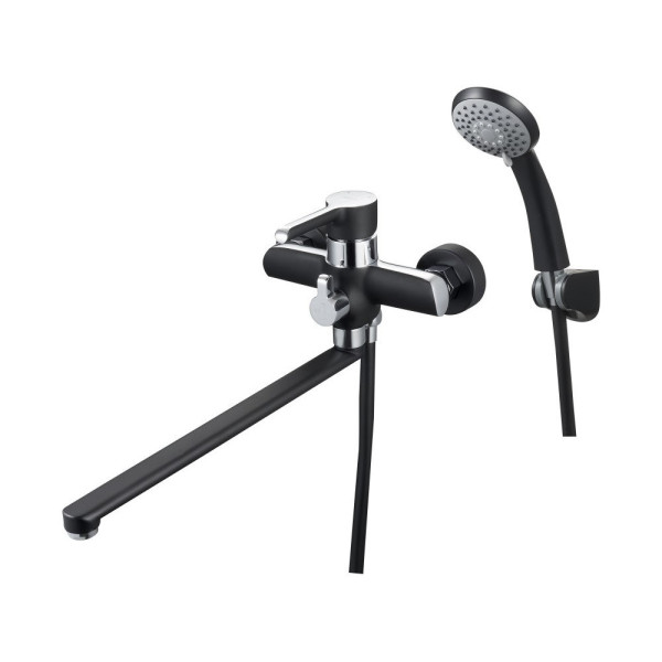 Смеситель для ванны G.Lauf ZOK7-A036YB, хром/черный. Фото 1