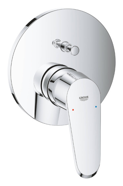 Смеситель для ванны GROHE Eurodisc Cosmopolitan, внешняя монтажная часть, хром (24056002). Фото 1