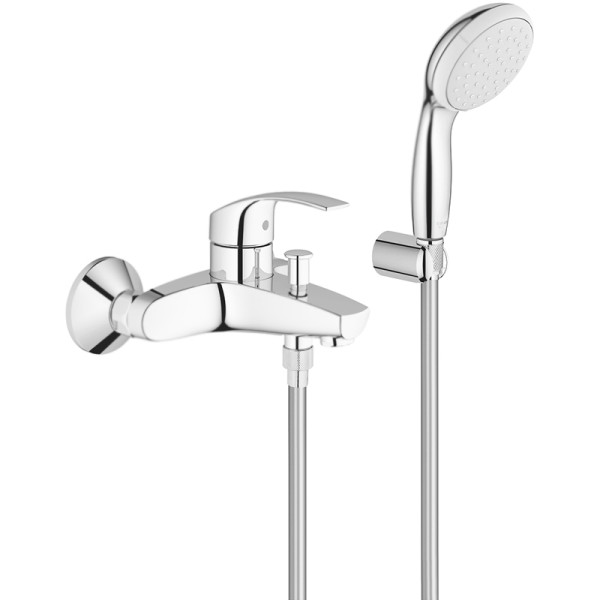 Смеситель для ванны Grohe Eurosmart Хром (3330220A). Фото 1