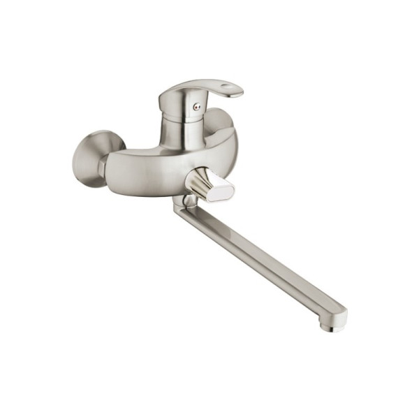 Смеситель для ванны Haiba HB2221-5, сатин. Фото 1