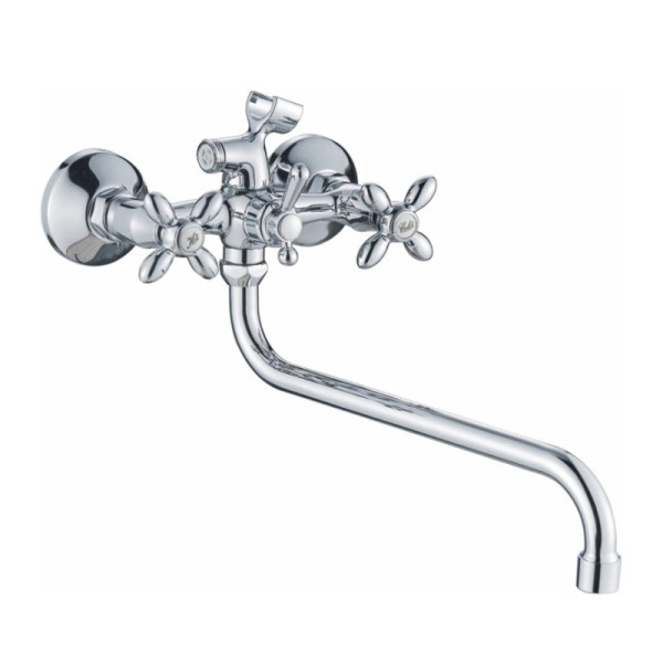 Смеситель для ванны Haiba HB2227, хром. Фото 1