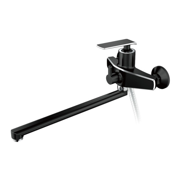 Смеситель для ванны Haiba HB22548-7, черный. Фото 1