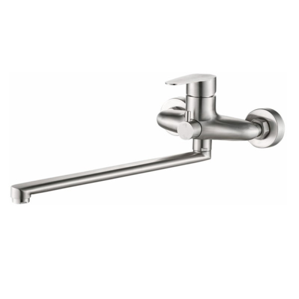 Смеситель для ванны Haiba HB22801-2, сталь. Фото 1