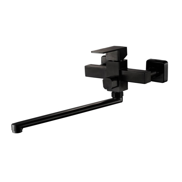 Смеситель для ванны Haiba HB22803-7, черный. Фото 1