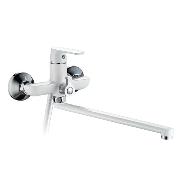 Смеситель для ванны Haiba HB22804, белый. Фото 1