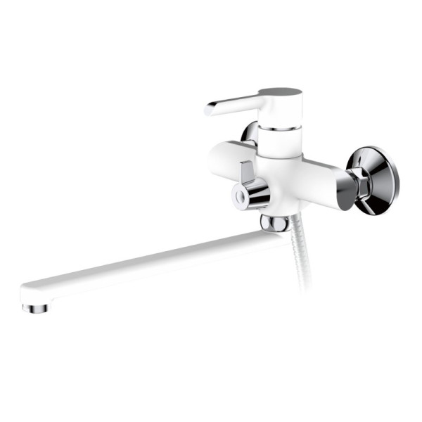 Смеситель для ванны Haiba HB22805-8, белый. Фото 1