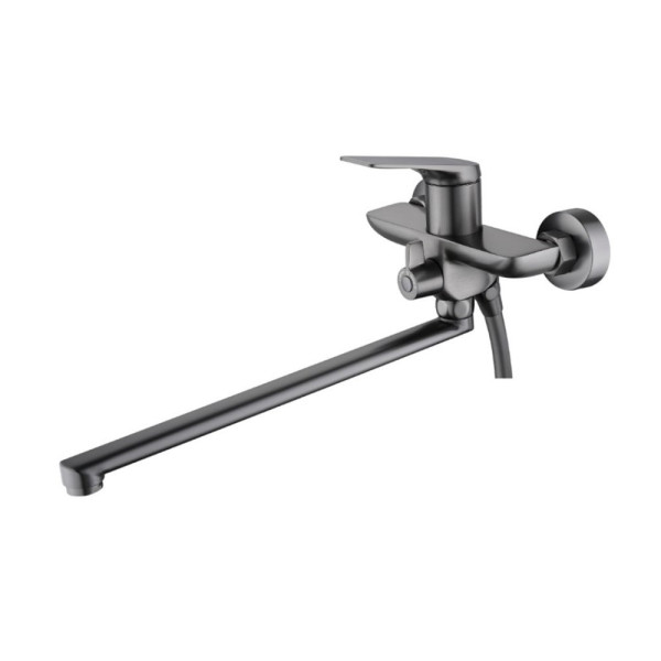 Смеситель для ванны Haiba HB22816-3, пепельный. Фото 1