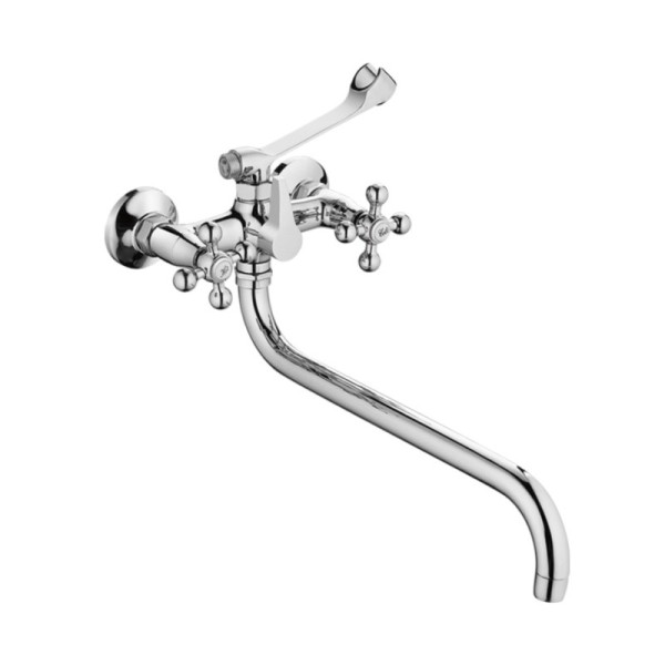 Смеситель для ванны Haiba HB2619-3, хром. Фото 1