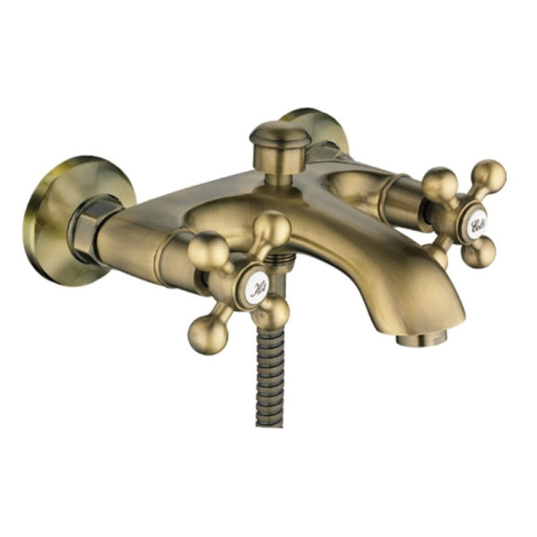 Смеситель для ванны Haiba HB3119-4, бронза. Фото 1