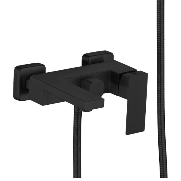 Смеситель для ванны Haiba HB60803-7, черный. Фото 3