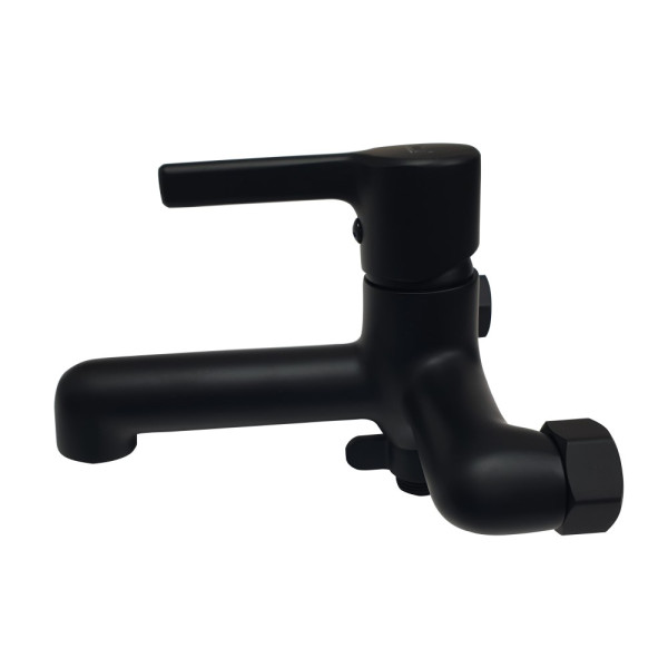 Смеситель для ванны Haiba HB60814-7, черный. Фото 3