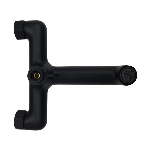 Смеситель для ванны Haiba HB60814-7, черный. Фото 4