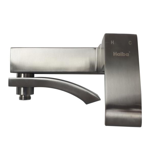 Смеситель для ванны Haiba HB60815, сталь. Фото 3