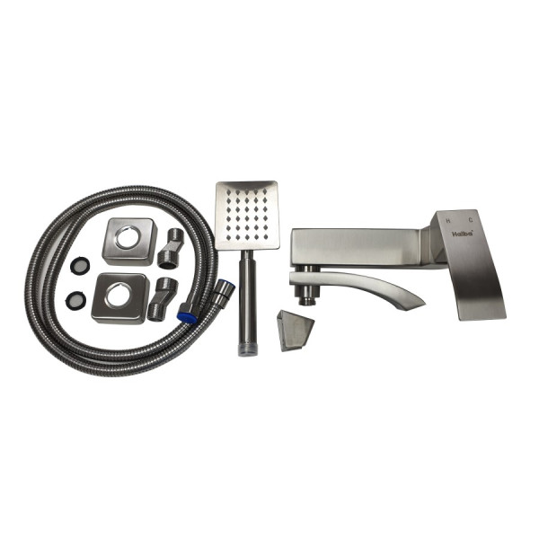 Смеситель для ванны Haiba HB60815, сталь. Фото 9