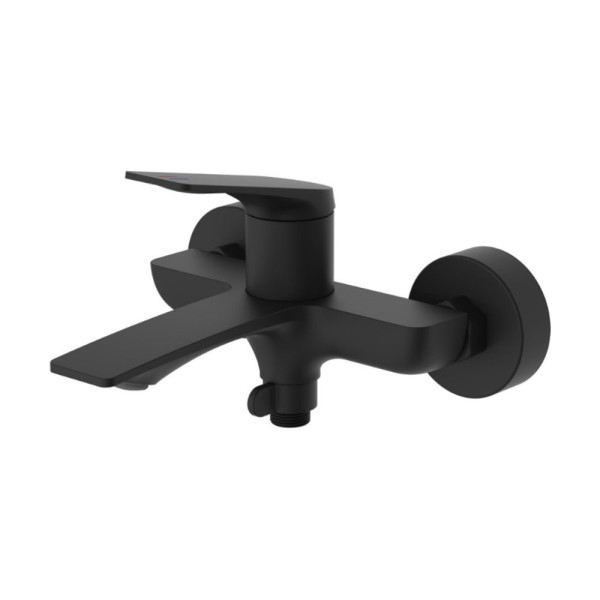 Смеситель для ванны Haiba HB60816-7, черный. Фото 1