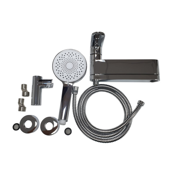 Смеситель для ванны Haiba HB61590, хром. Фото 9