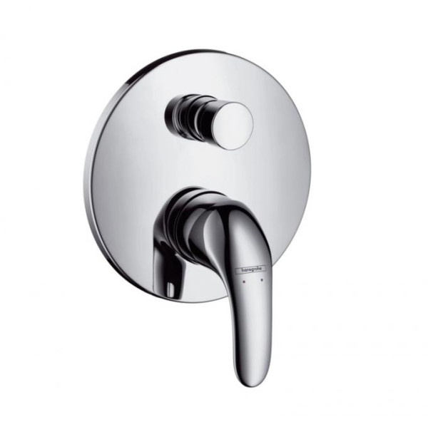 Смеситель для ванны Hansgrohe Focus E однорычажный, внешняя часть (31744000). Фото 1