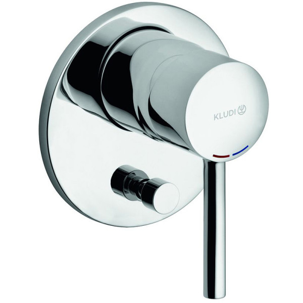 Смеситель для ванны и душа KLUDI BOZZ встраиваемый, внешняя часть, хром (387160576). Фото 1