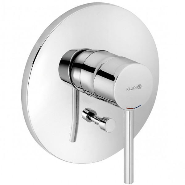 Смеситель для ванны и душа KLUDI BOZZ встраиваемый, внешняя монтажная часть, хром (386500576). Фото 1