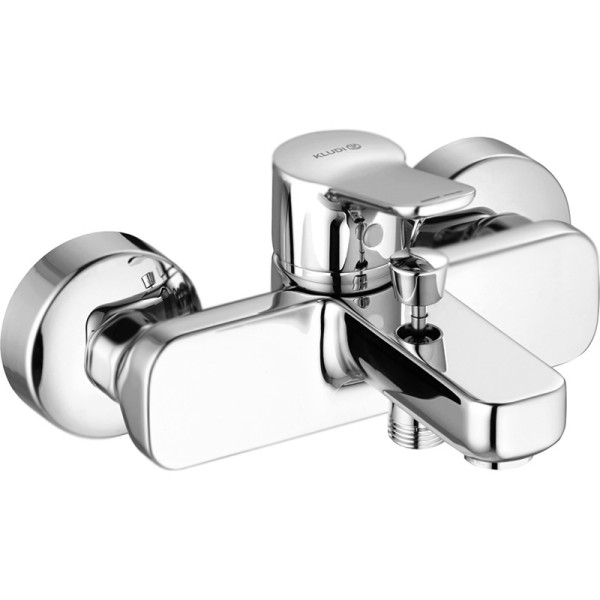 Смеситель для ванны и душа KLUDI PURE&EASY однорычажный, хром (376810565). Фото 1