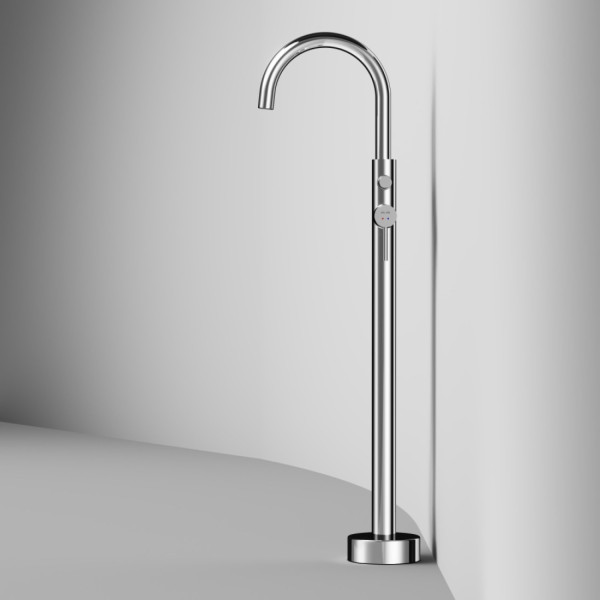 Смеситель для ванны и душа, отдельностоящий. Фото 5