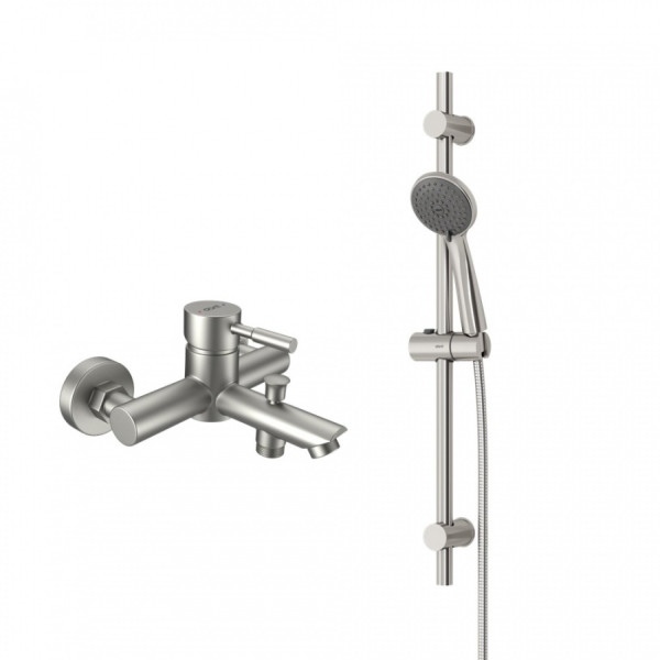 Смеситель для ванны и душа с душевым комплектом. Фото 3