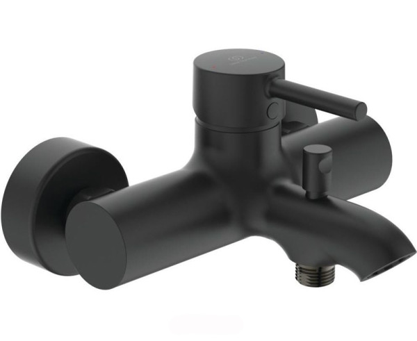 Смеситель для ванны Ideal Standard Silk Black Ceraline, черный матовый, BC199XG. Фото 1