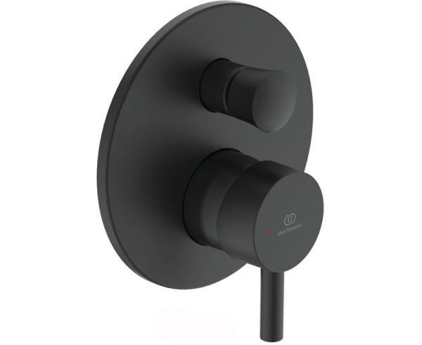 Смеситель для ванны Ideal Standard Silk Black Ceraline, черный матовый,A7389XG. Фото 1