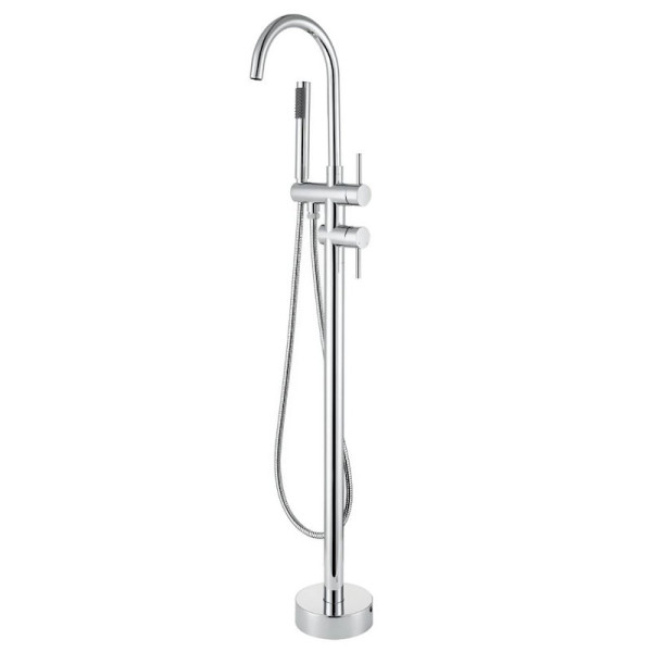 Смеситель для ванны напольный Olive s BALEAR 13624BL, хром. Фото 1