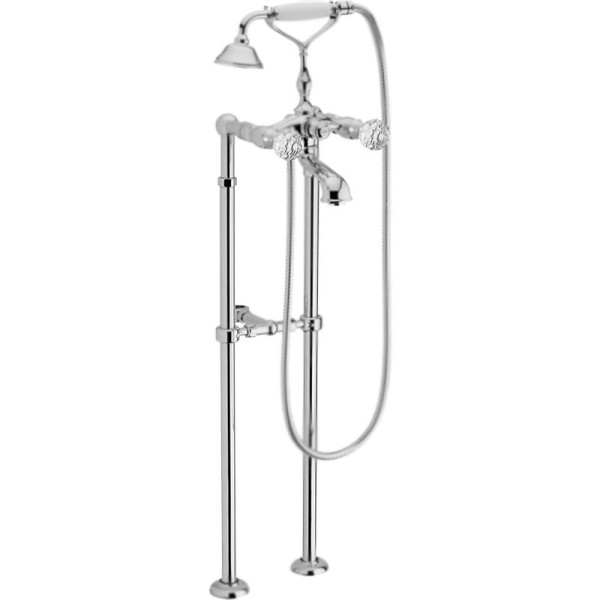 Смеситель для ванны напольный Webert Karenina KA720801015, хром. Фото 1