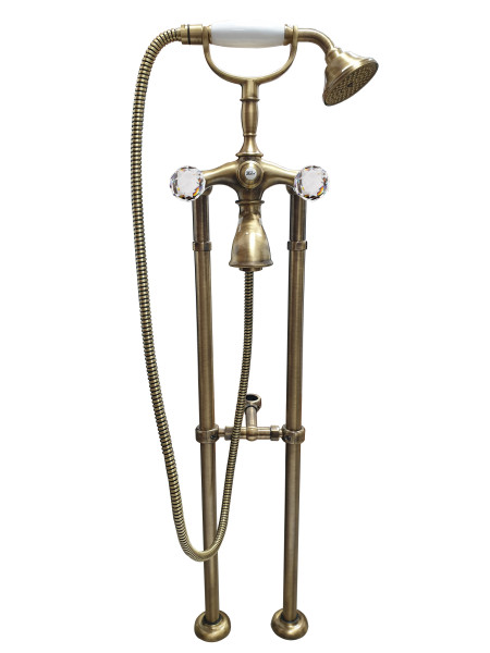 Смеситель для ванны напольный Webert Karenina KA720801065, бронза. Фото 1