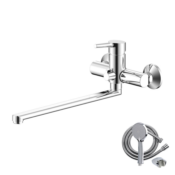 Смеситель для ванны Olive s ALBA 15221AL, хром. Фото 3