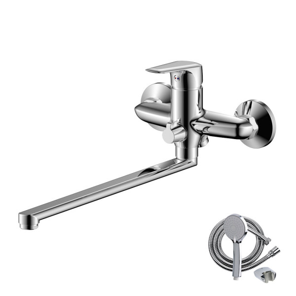 Смеситель для ванны Olive s EVORA 33221EV, хром. Фото 1