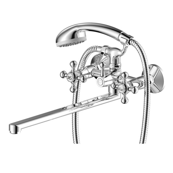 Смеситель для ванны Olive s GIRONA 01221GRG, хром. Фото 1
