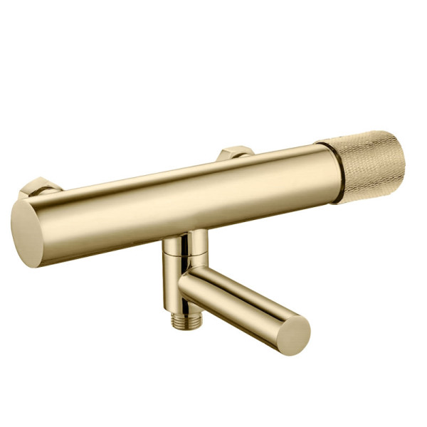 Смеситель для ванны Olive s MANSA 36201MNG, золотой сатин. Фото 1