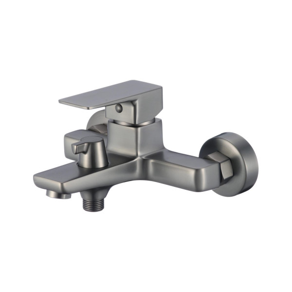 Смеситель для ванны Olive s NAVARRA 25201NRGM, оружейная сталь. Фото 1