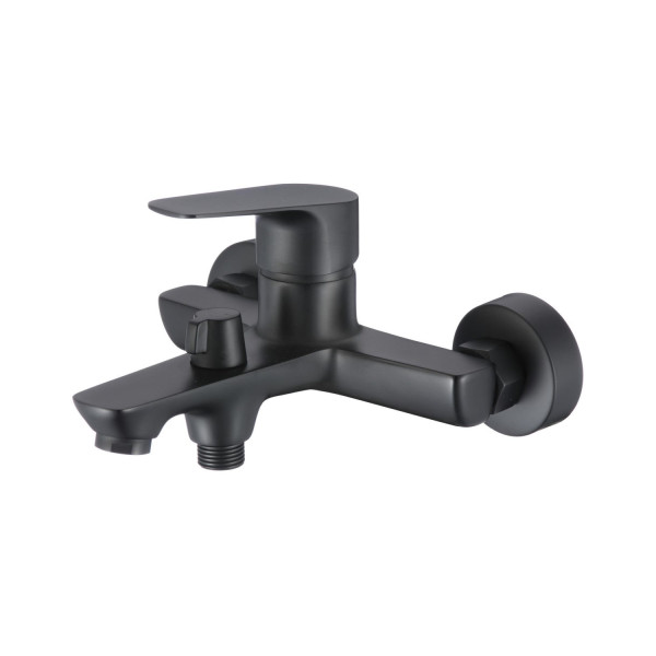 Смеситель для ванны Olive s TIESO 26201TSB, черный. Фото 1