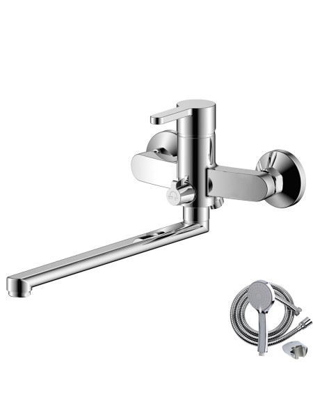 Смеситель для ванны Olive s TORRES 17221TR, хром. Фото 3