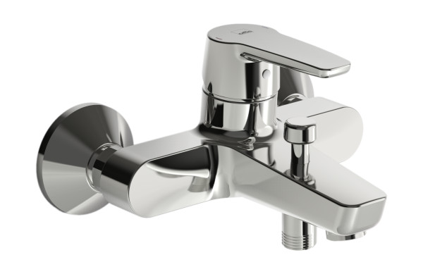 Смеситель для ванны Oras Saga с фиксированным изливом, хром (3940Y). Фото 1