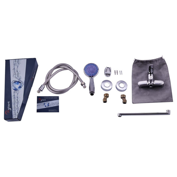 Смеситель для ванны Plstart PD22072, хром. Фото 3