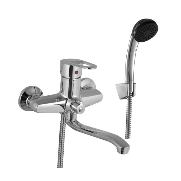 Смеситель для ванны PLstart PL2206, хром. Фото 1