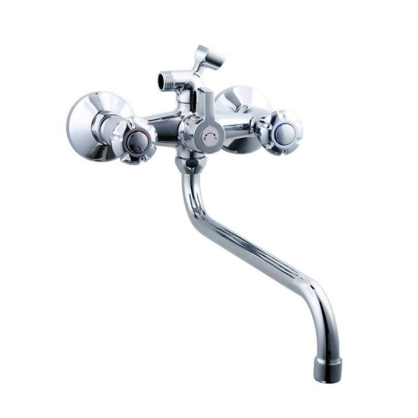 Смеситель для ванны PLstart PL2209, хром. Фото 1