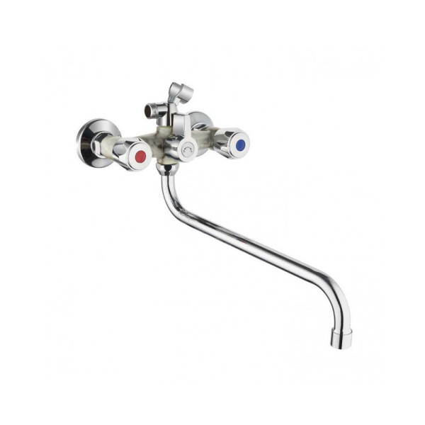 Смеситель для ванны PLstart PL2210-26, хром/мрамор. Фото 1